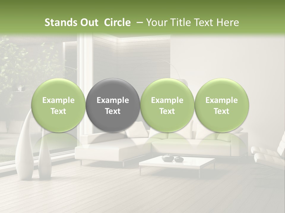 Muro Cuscino Progetto PowerPoint Template