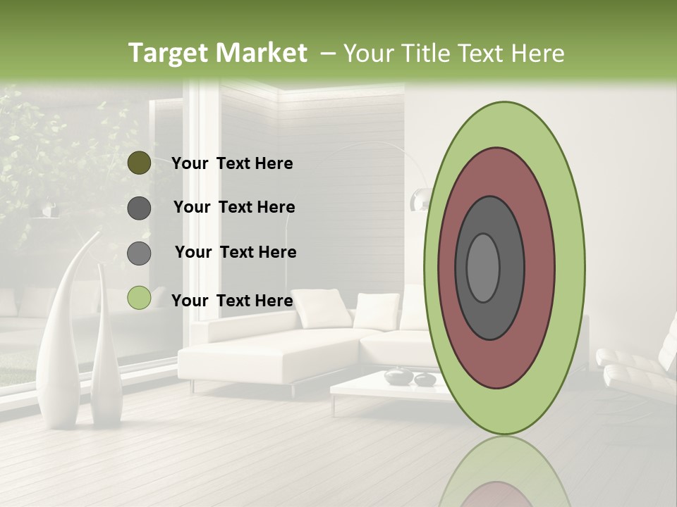 Muro Cuscino Progetto PowerPoint Template