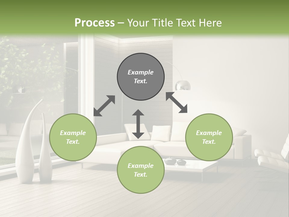 Muro Cuscino Progetto PowerPoint Template