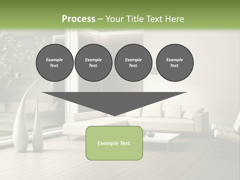 Muro Cuscino Progetto PowerPoint Template
