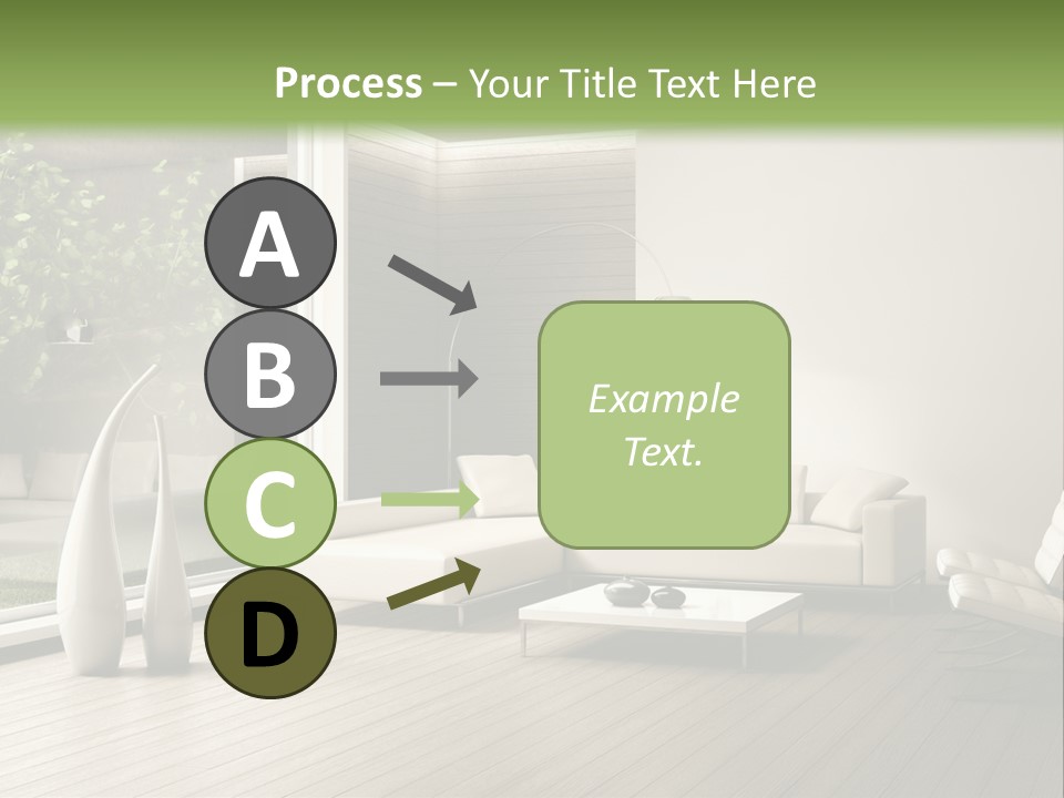 Muro Cuscino Progetto PowerPoint Template
