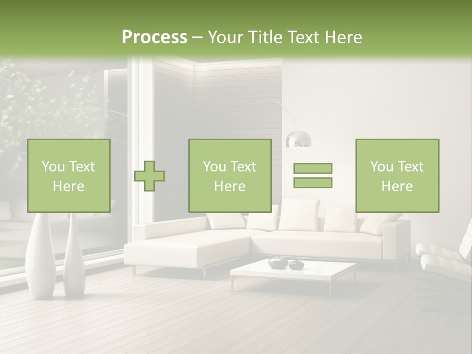 Muro Cuscino Progetto PowerPoint Template