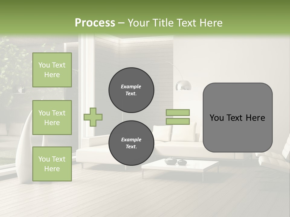 Muro Cuscino Progetto PowerPoint Template