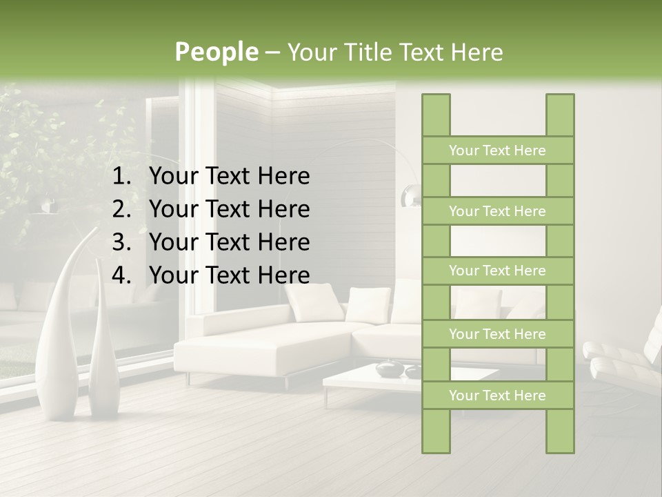 Muro Cuscino Progetto PowerPoint Template