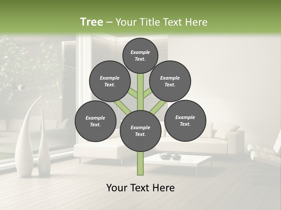 Muro Cuscino Progetto PowerPoint Template
