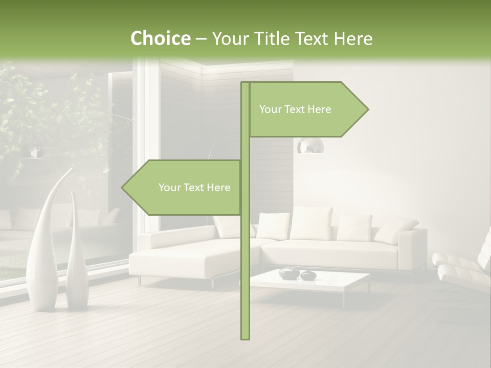 Muro Cuscino Progetto PowerPoint Template