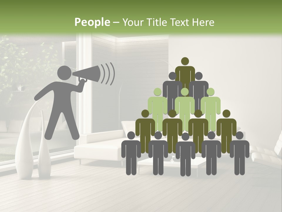 Muro Cuscino Progetto PowerPoint Template