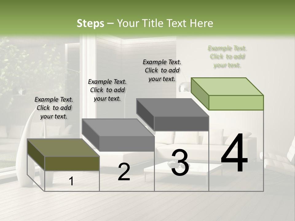 Muro Cuscino Progetto PowerPoint Template