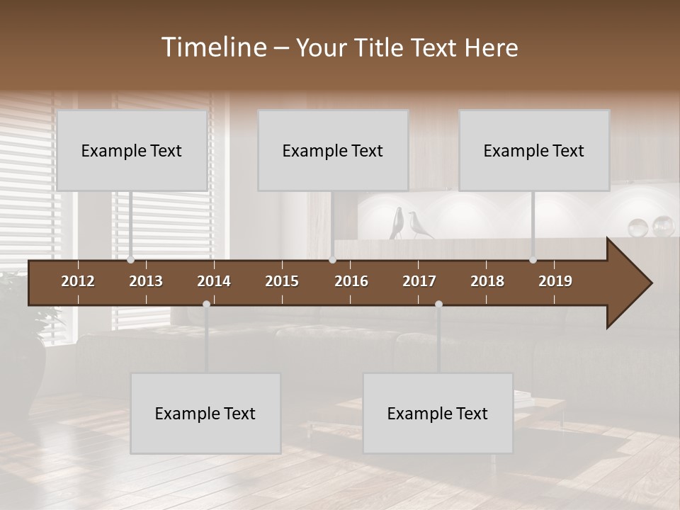 Nuovo Moderna Living Room PowerPoint Template