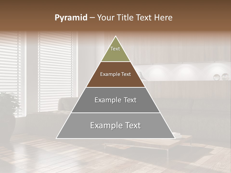 Nuovo Moderna Living Room PowerPoint Template