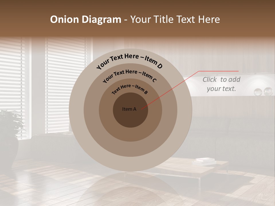 Nuovo Moderna Living Room PowerPoint Template