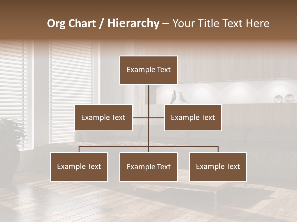 Nuovo Moderna Living Room PowerPoint Template