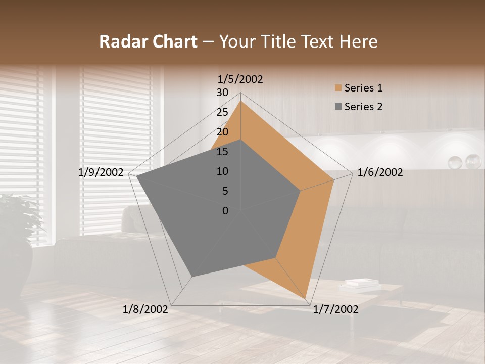 Nuovo Moderna Living Room PowerPoint Template