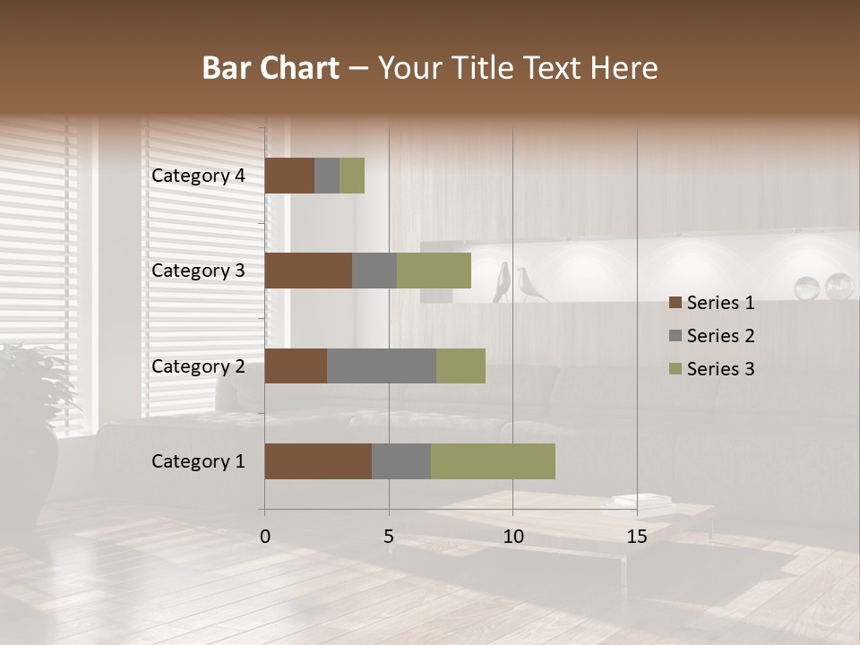 Nuovo Moderna Living Room PowerPoint Template