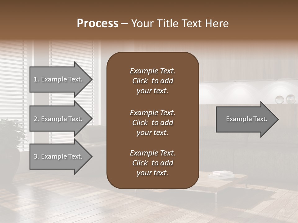 Nuovo Moderna Living Room PowerPoint Template