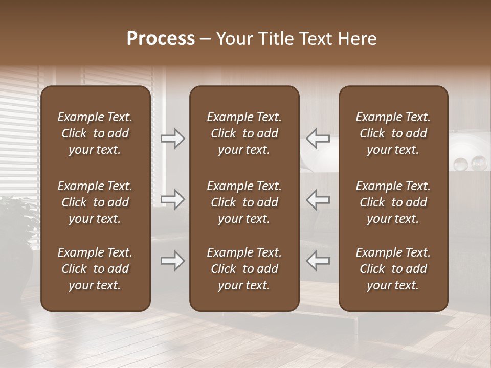 Nuovo Moderna Living Room PowerPoint Template