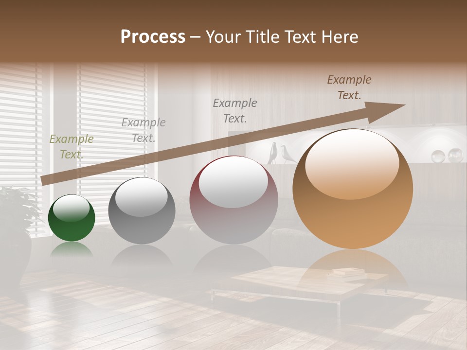 Nuovo Moderna Living Room PowerPoint Template