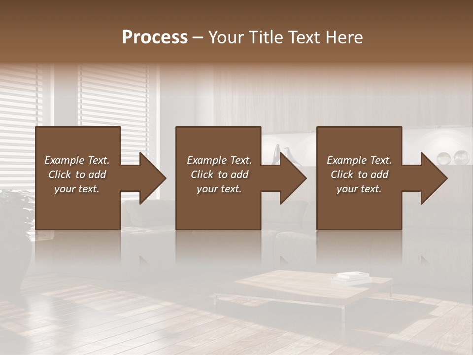 Nuovo Moderna Living Room PowerPoint Template