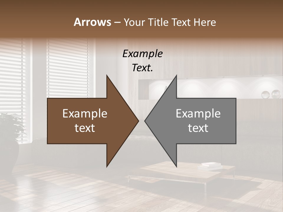 Nuovo Moderna Living Room PowerPoint Template