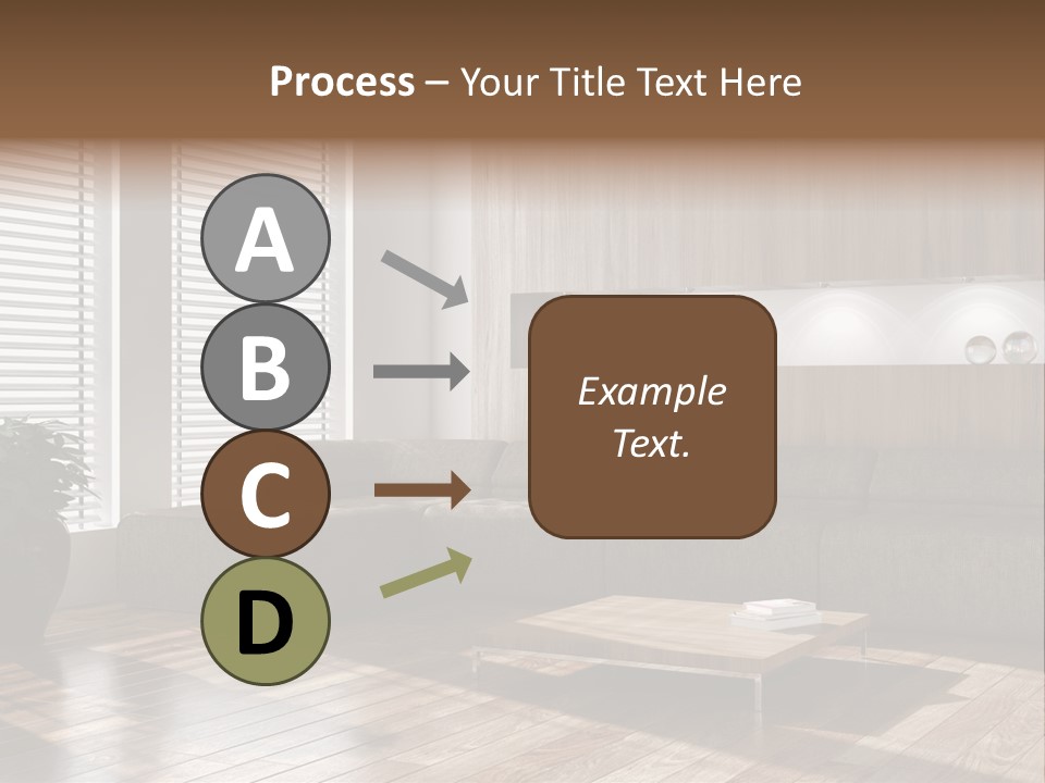 Nuovo Moderna Living Room PowerPoint Template