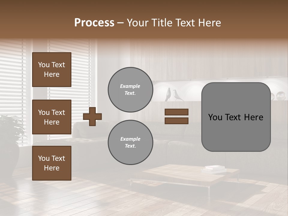 Nuovo Moderna Living Room PowerPoint Template