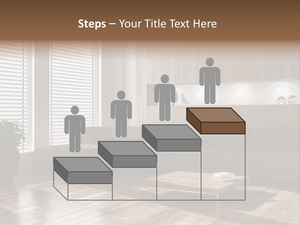 Nuovo Moderna Living Room PowerPoint Template