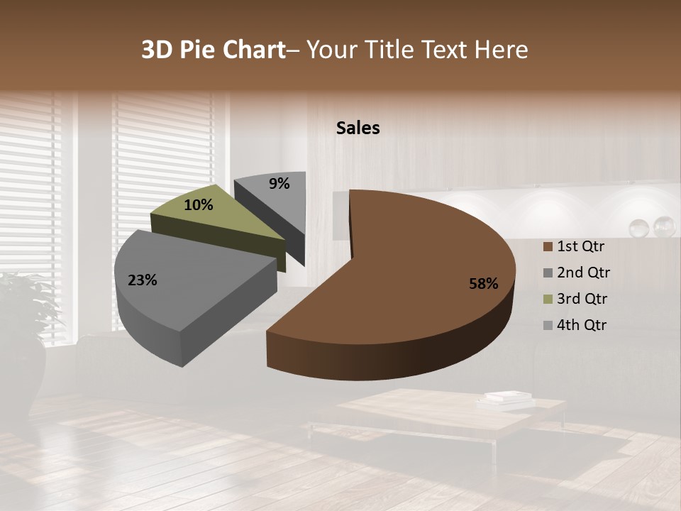 Nuovo Moderna Living Room PowerPoint Template
