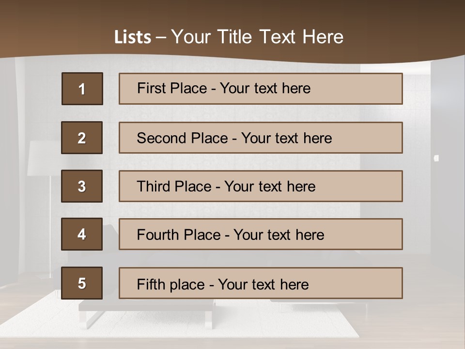 Nuovo Architettura Accogliente PowerPoint Template