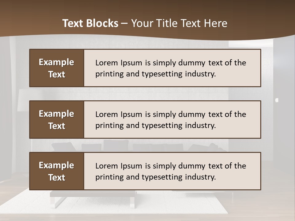 Nuovo Architettura Accogliente PowerPoint Template