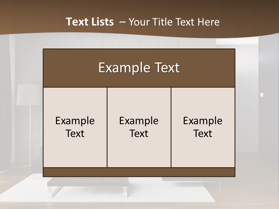 Nuovo Architettura Accogliente PowerPoint Template