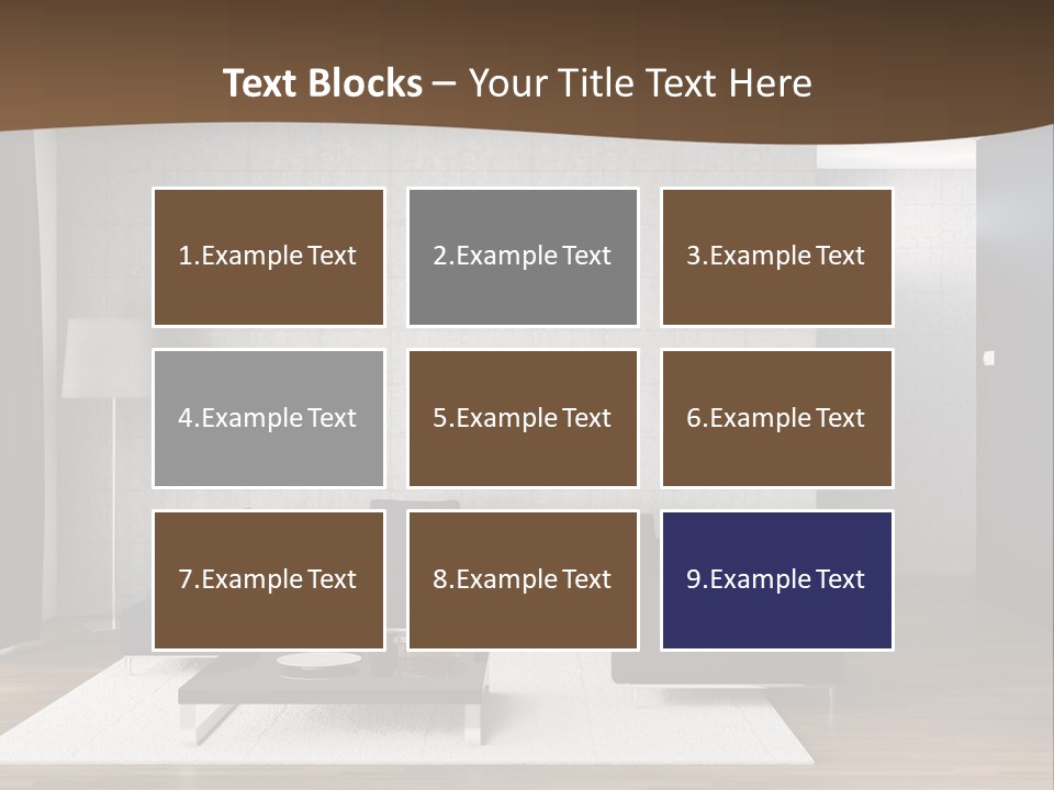Nuovo Architettura Accogliente PowerPoint Template