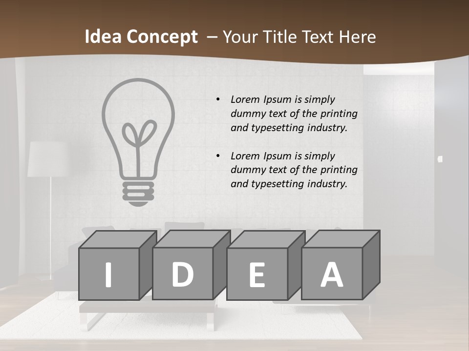 Nuovo Architettura Accogliente PowerPoint Template
