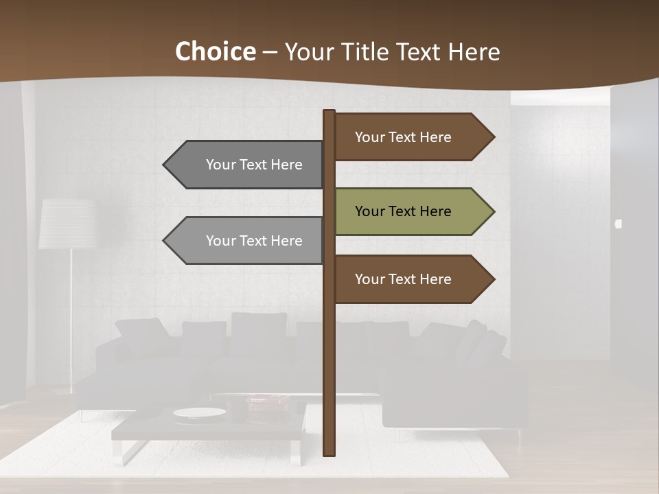 Nuovo Architettura Accogliente PowerPoint Template