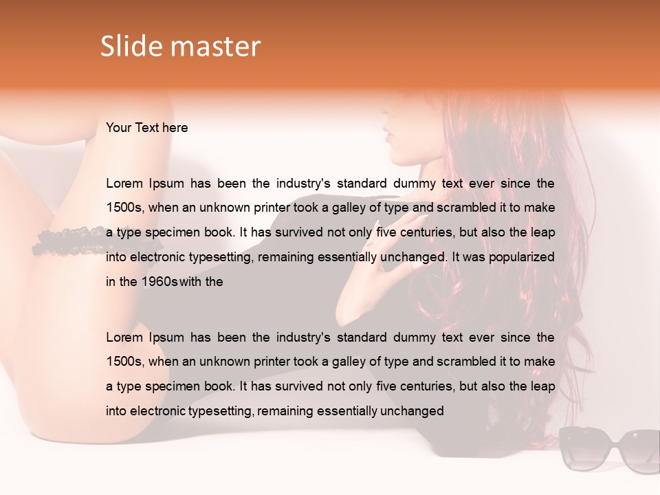 Studio Slim Black PowerPoint Template