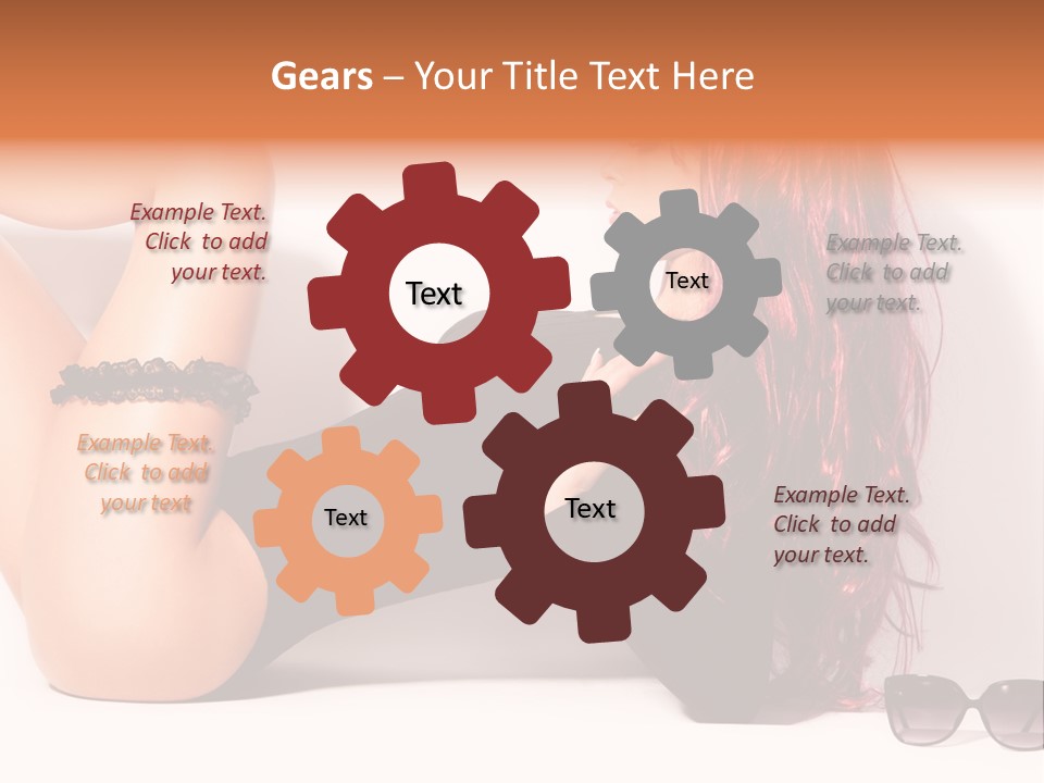 Studio Slim Black PowerPoint Template