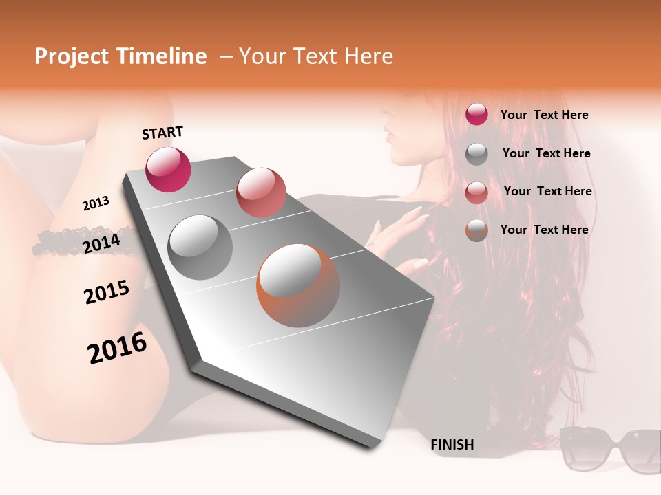 Studio Slim Black PowerPoint Template