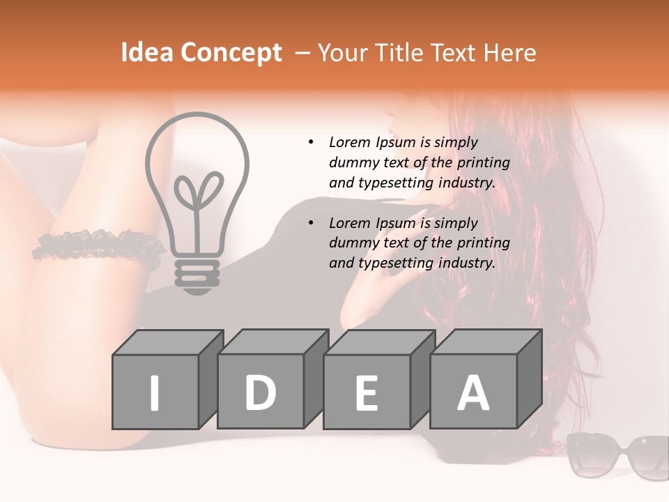 Studio Slim Black PowerPoint Template