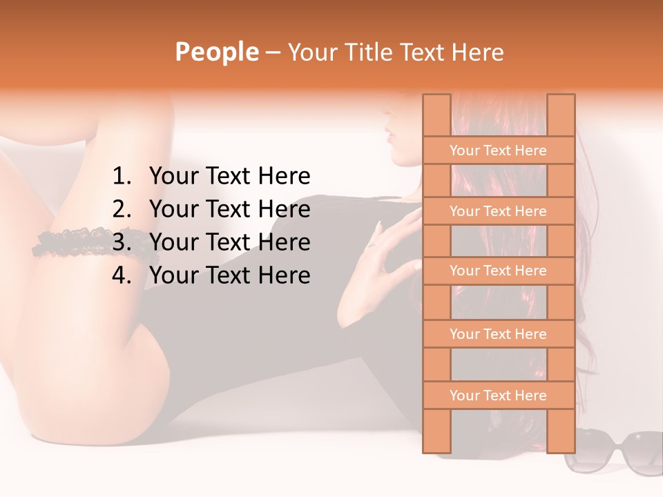 Studio Slim Black PowerPoint Template