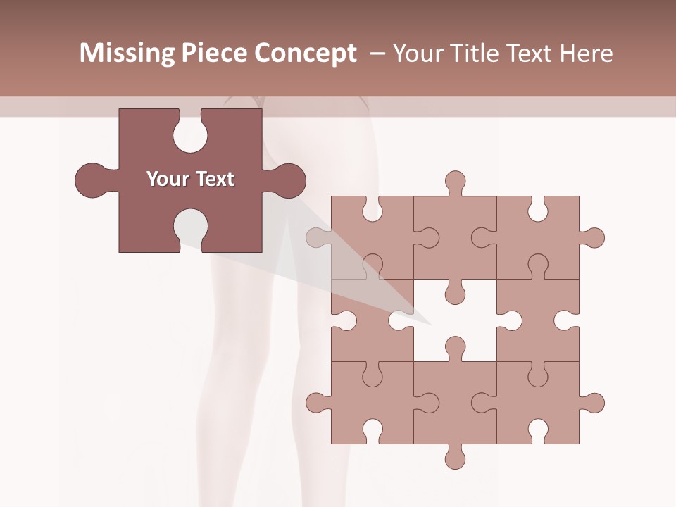 Young Boots White PowerPoint Template