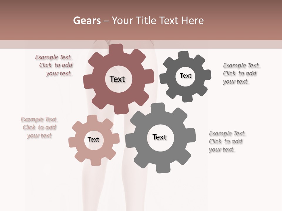 Young Boots White PowerPoint Template