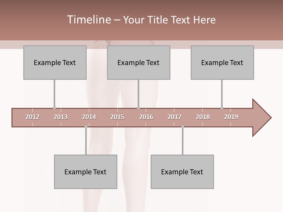 Young Boots White PowerPoint Template
