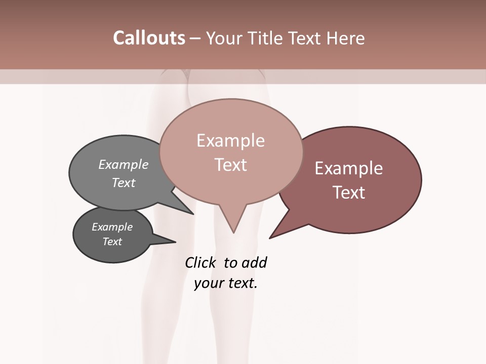 Young Boots White PowerPoint Template