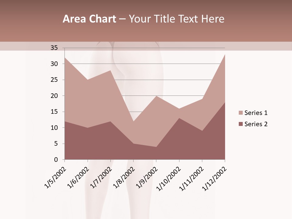 Young Boots White PowerPoint Template