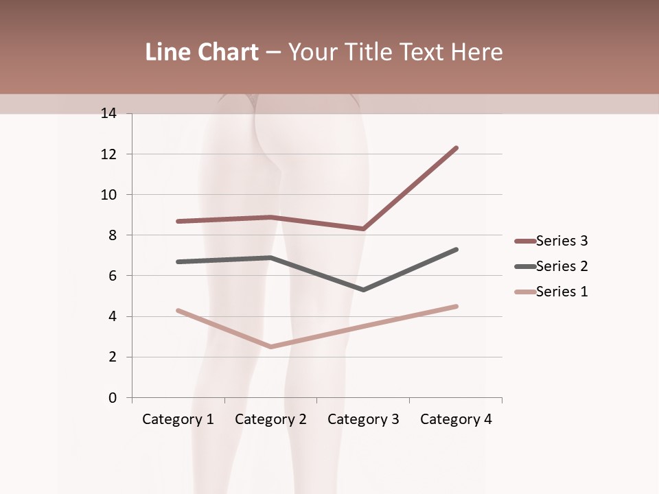 Young Boots White PowerPoint Template