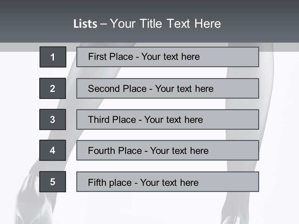 View Seductive Beauty PowerPoint Template