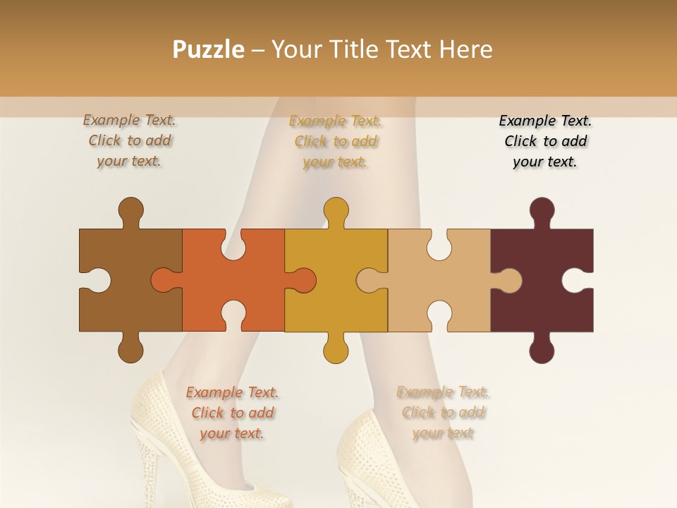 Skin Walking Young PowerPoint Template