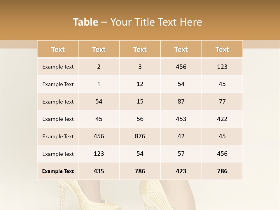 Skin Walking Young PowerPoint Template