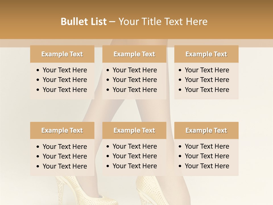 Skin Walking Young PowerPoint Template