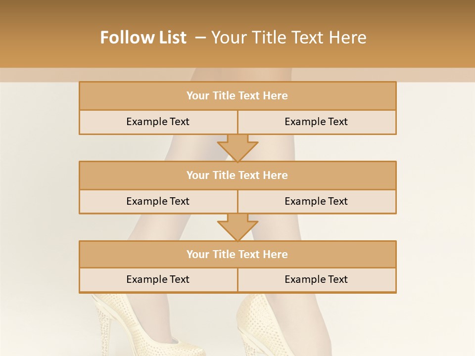 Skin Walking Young PowerPoint Template