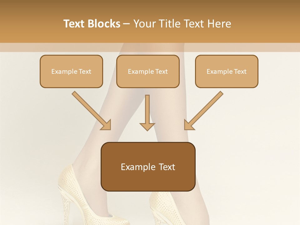 Skin Walking Young PowerPoint Template